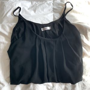 Pleated tank top